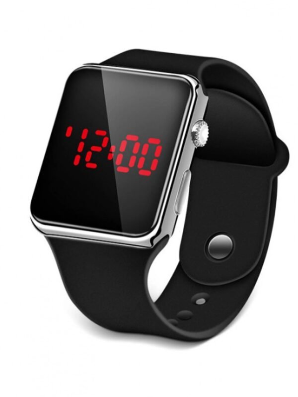 Kit Reloj de Cuarzo y Reloj Digital Negro Espacio - Image 2
